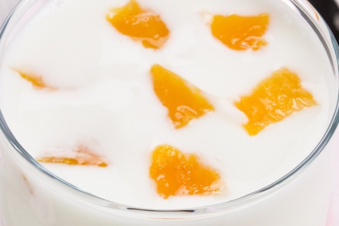 Jogurt z mandarynką