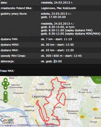 MTB Legionowo