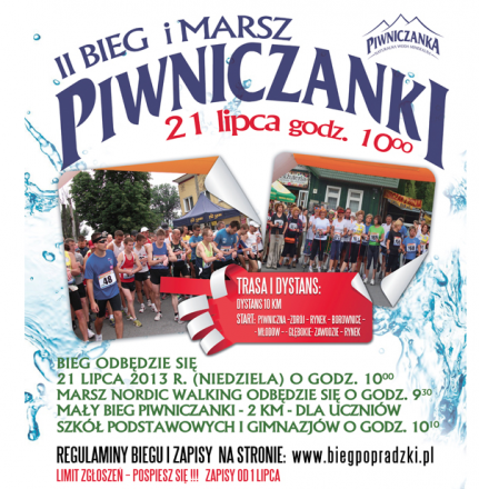 Bieg Piwniczanki 21 Lipca 2013